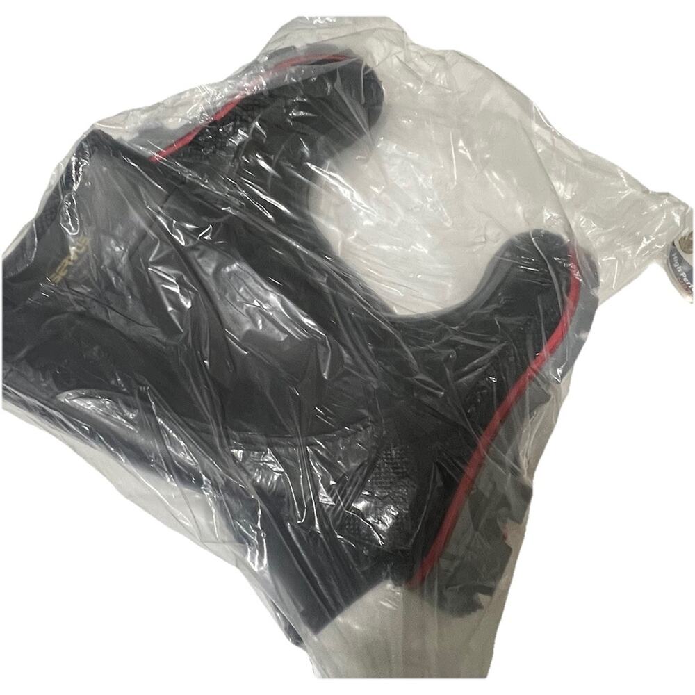 Honeywell 75108-BLM-100 XTP Knee Boots, Size 3, PVC,‎ Black/Red/Gray